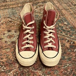 CONVERSE CHUCK 70 HI MIDNIGHT HIBISCUS MENS 6 WOMENS 8